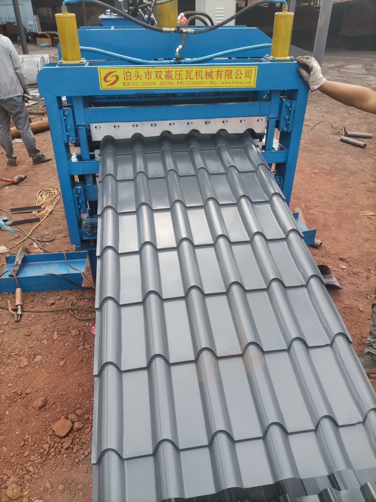 Glazed Tile Roll Forming Machine