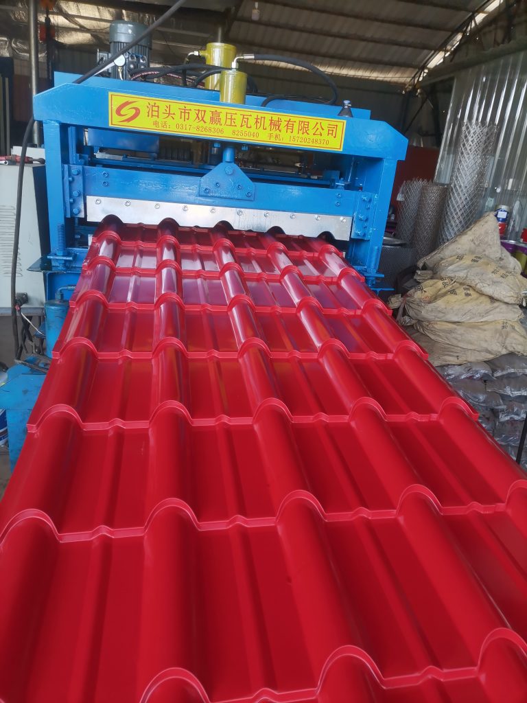 Glazed Tile Roll Forming Machine